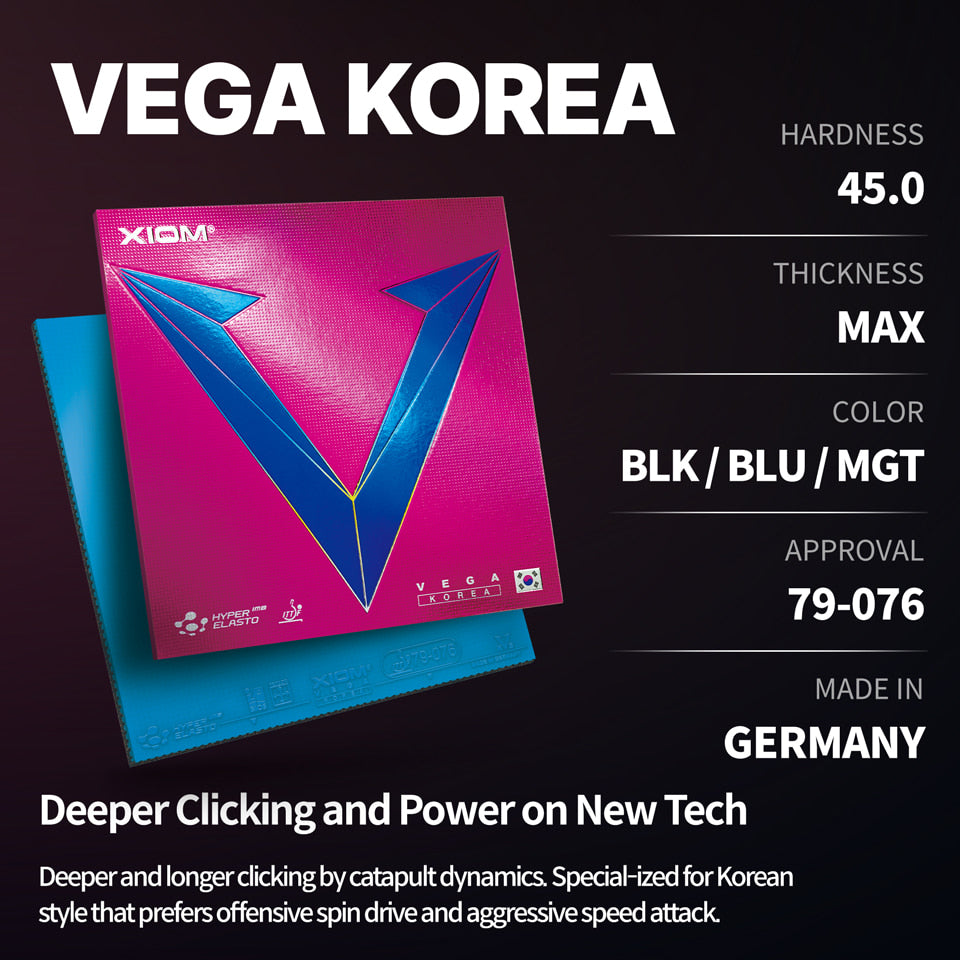 Xiom Vega KOREA 幸运飞行艇官方开奖历史号码-168飞艇开奖官网查询结果记录体彩网 table tennis Rubber