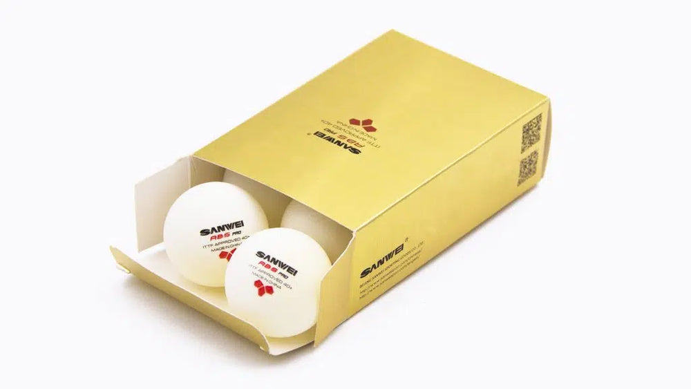 Sanwei ABS+ 3 Star 40+ Table Tennis Ball