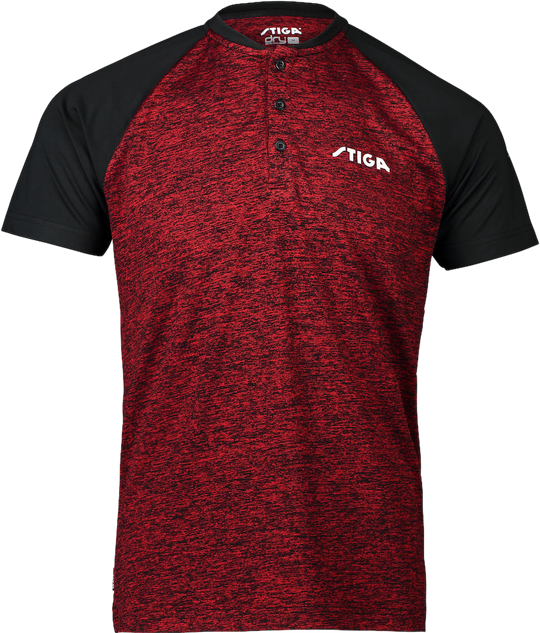 Stiga Team T-Shirt (Dry Fit) - Black/ Green